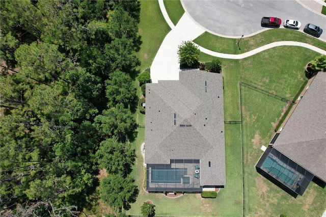 8016 Rock Spring Ct, Land O Lakes, FL 34638 - aerial view of property and surrounding area