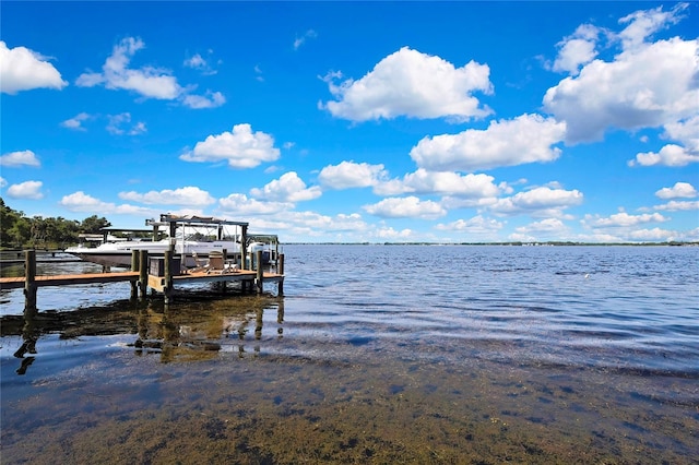 550 George St S, Tarpon Springs, FL 34688 - dock area with boat lift and a water view