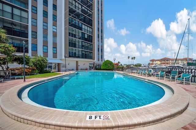 10355 Paradise Blvd Unit 502, Treasure Island, FL 33706 - view of community pool