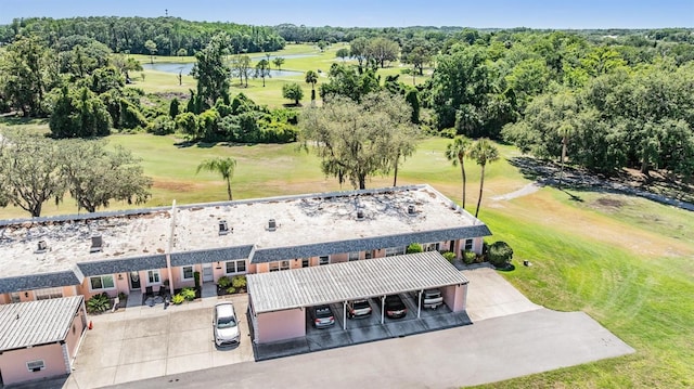 3839 Trophy Blvd Unit 3839, New Port Richey, FL 34655 - bird's eye view of a large body of water and a golf course