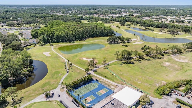 3839 Trophy Blvd Unit 3839, New Port Richey, FL 34655 - view of property location featuring a nearby body of water, a golf course, and a tree filled landscape