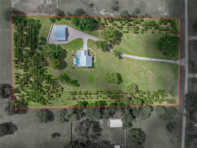 16326 Kalli Way, Dade City, FL 33523 - aerial view of property and surrounding area