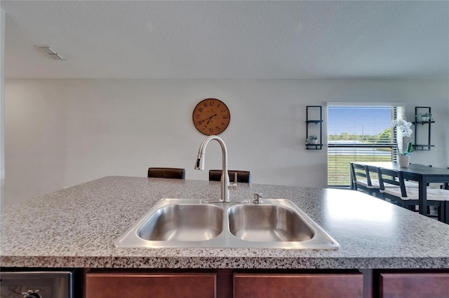 11121 Hudson Hills Ln, Riverview, FL 33579 - kitchen with a sink and light countertops