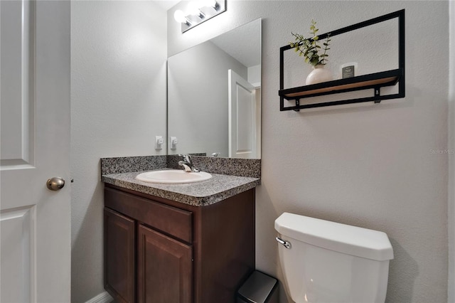 11121 Hudson Hills Ln, Riverview, FL 33579 - half bath featuring vanity and toilet