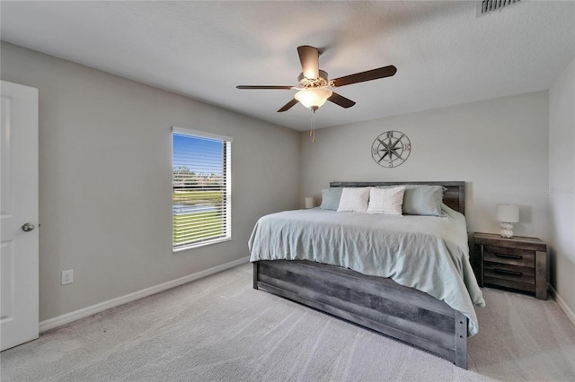 11121 Hudson Hills Ln, Riverview, FL 33579 - bedroom with carpet flooring and ceiling fan