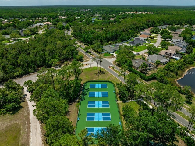 24 Lake Vista Way, Ormond Beach, FL 32174 - bird's eye view of a heavily wooded area