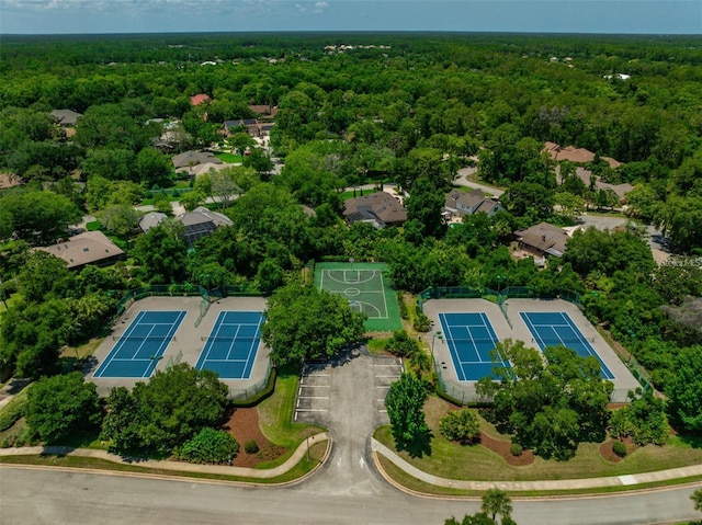 24 Lake Vista Way, Ormond Beach, FL 32174 - aerial view of a heavily wooded area