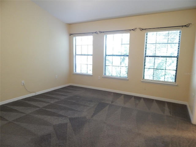16618 Kingletside Ct, Lithia, FL 33547 - spare room with dark colored carpet and baseboards