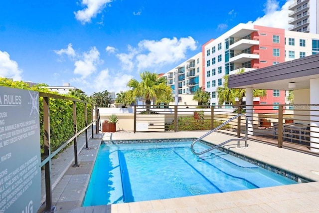 1120 E Kennedy Blvd Unit 1127, Tampa, FL 33602 - view of swimming pool featuring a pool