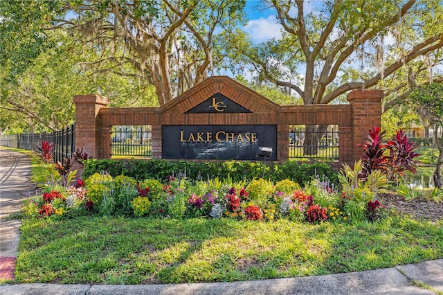 9416 Lake Chase Island Way Unit 9416, Tampa, FL 33626 - view of community sign