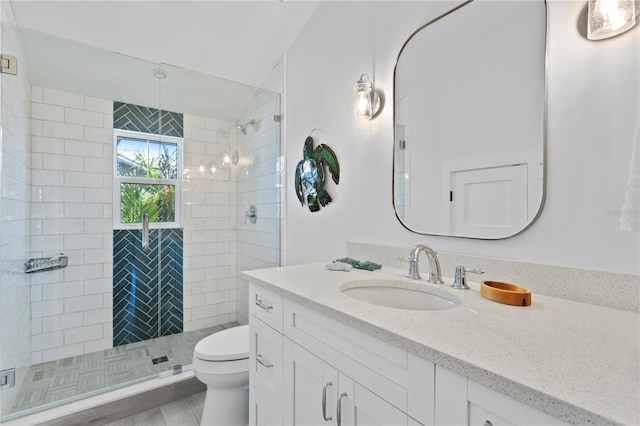 2903 Pass A Grille Way, St Pete Beach, FL 33706 - full bath featuring toilet, a shower stall, and vanity