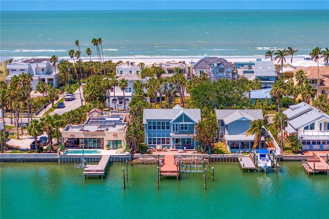 2903 Pass A Grille Way, St Pete Beach, FL 33706 - drone / aerial view of a large body of water