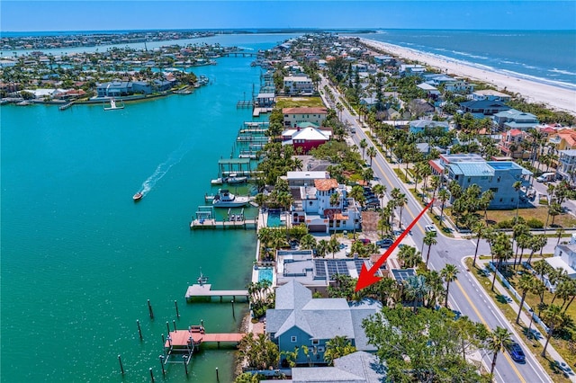 2903 Pass A Grille Way, St Pete Beach, FL 33706 - drone / aerial view of a nearby body of water