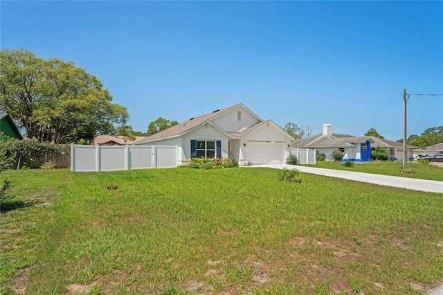 8508 Bay Dr, Spring Hill, FL 34606 - ranch-style home featuring a garage and driveway