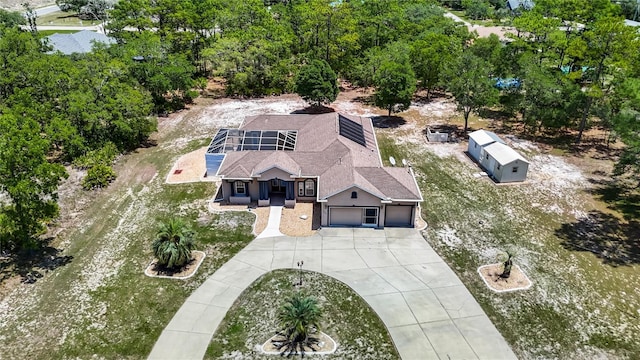 13110 Manistee Rd, Weeki Wachee, FL 34614 - aerial view of property and surrounding area
