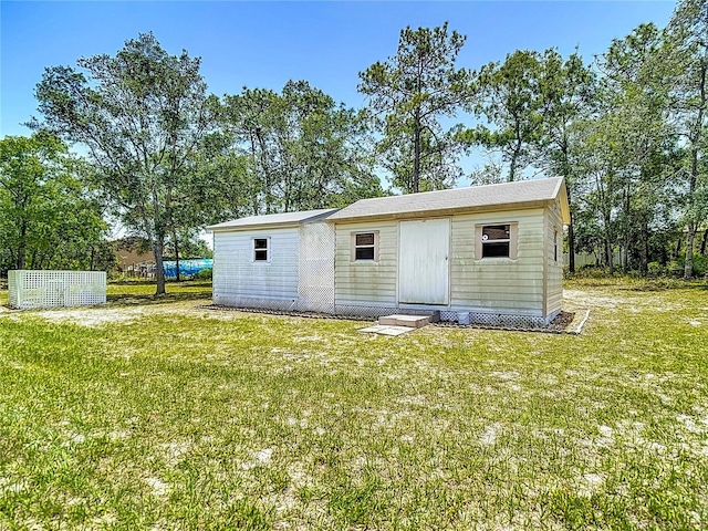 13110 Manistee Rd, Weeki Wachee, FL 34614 - view of outdoor structure with an outbuilding