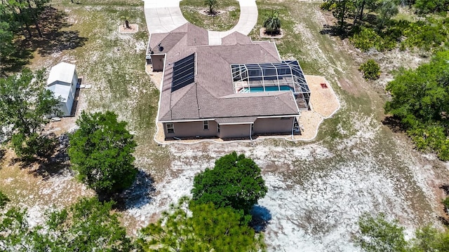 13110 Manistee Rd, Weeki Wachee, FL 34614 - aerial view of property and surrounding area with a pool