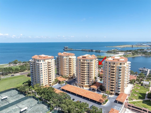 555 5th Ave NE Unit 1032, Saint Petersburg, FL 33701 - aerial view of a nearby body of water and apartment complex