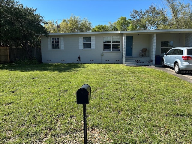 808 Hillsdale Dr, Cocoa, FL 32922 - view of single story home