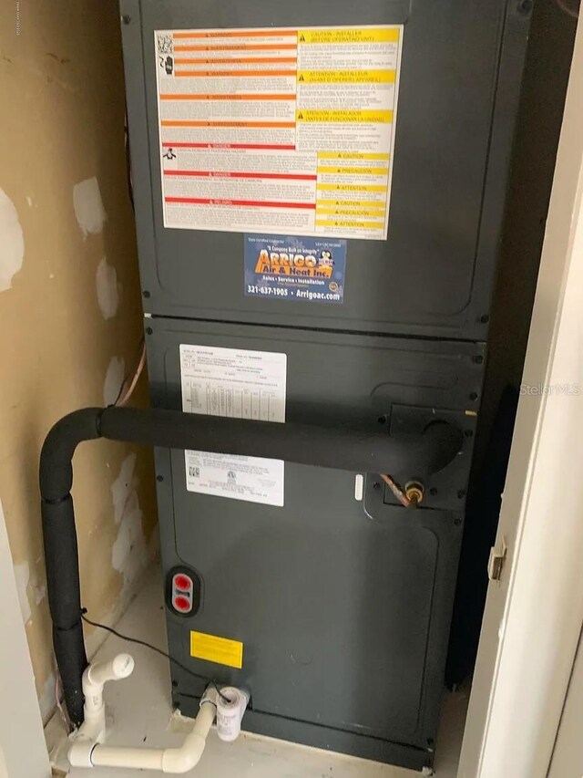 808 Hillsdale Dr, Cocoa, FL 32922 - utilities with heating unit