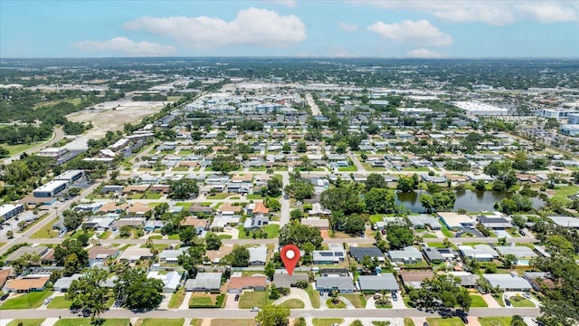 6875 11th Ave N, Saint Petersburg, FL 33710 - aerial view of property and surrounding area with a nearby body of water and nearby suburban area