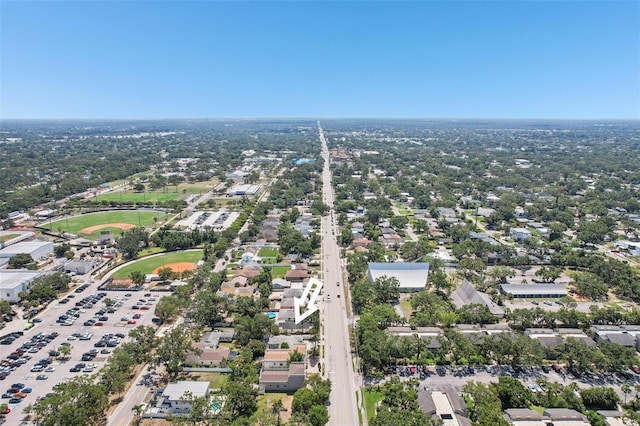 2245 Bahia Vista St, Sarasota, FL 34239 - aerial perspective of suburban area
