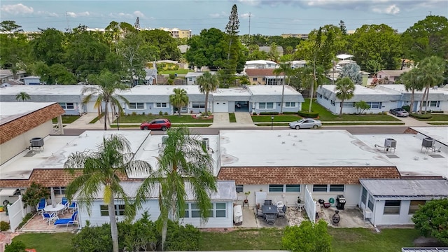 602 Mindy Dr, Largo, FL 33771 - aerial perspective of suburban area