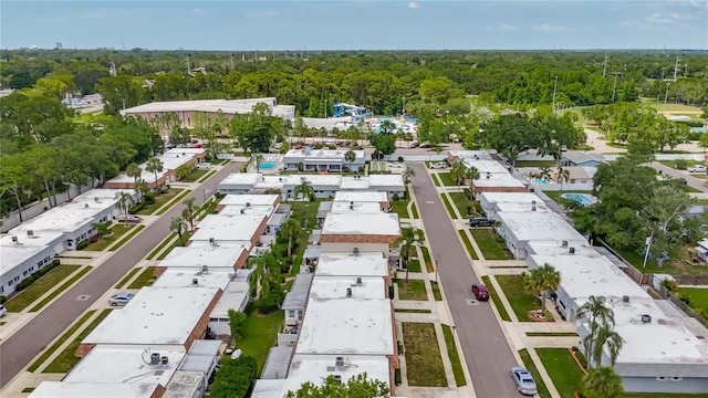 602 Mindy Dr, Largo, FL 33771 - drone / aerial view of a heavily wooded area