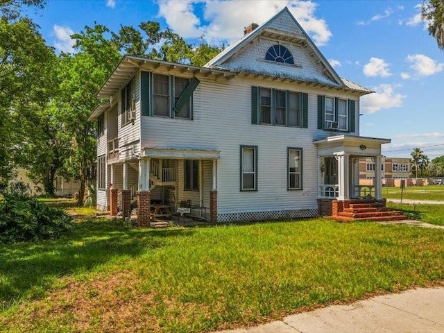 485 E Stanford St, Bartow, FL 33830 - view of front of property with a front yard
