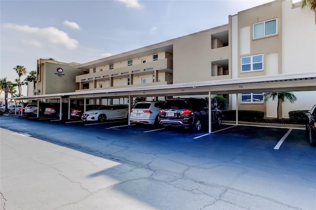 7465 Bay Island Dr S Unit 213, South Pasadena, FL 33707 - view of covered parking lot