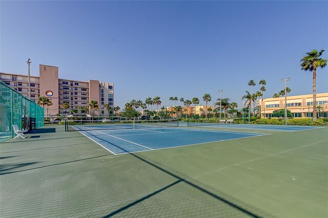 7465 Bay Island Dr S Unit 213, South Pasadena, FL 33707 - view of tennis court