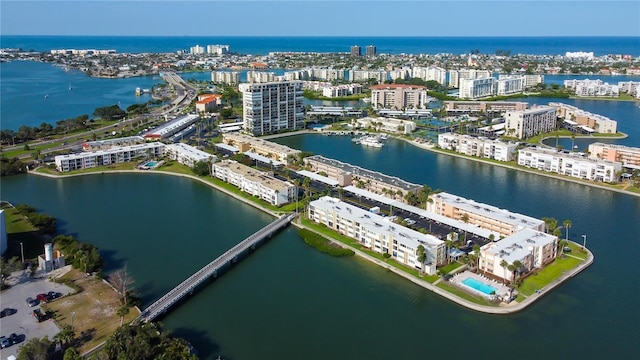 7465 Bay Island Dr S Unit 213, South Pasadena, FL 33707 - view of urban area with a large body of water and apartment complex