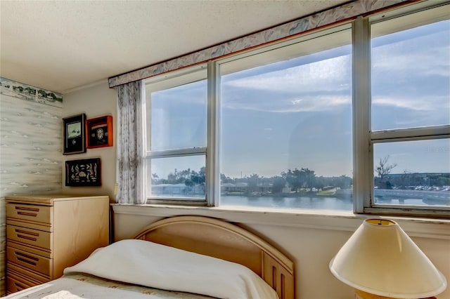 7465 Bay Island Dr S Unit 213, South Pasadena, FL 33707 - bedroom with a water view
