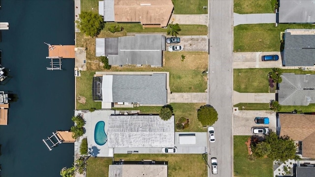 5051 Bonito Dr, New Port Richey, FL 34652 - aerial view of property's location featuring a pool area