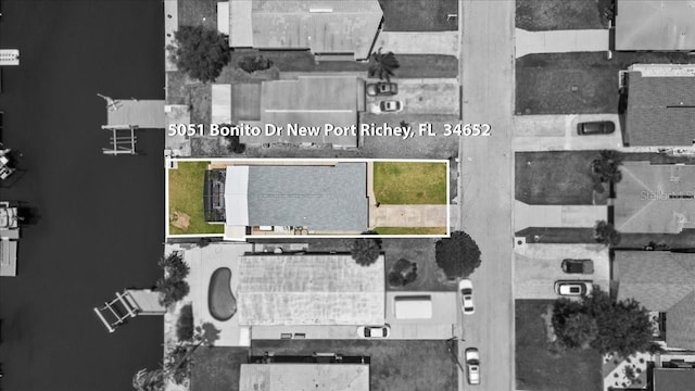 5051 Bonito Dr, New Port Richey, FL 34652 - map / location with property parcel outlined