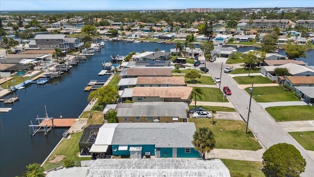 5051 Bonito Dr, New Port Richey, FL 34652 - aerial overview of property's location featuring a nearby body of water
