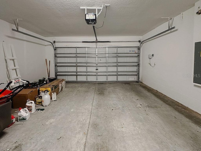 6444 Bar S Bar Trl, Zephyrhills, FL 33541 - garage with a garage door opener