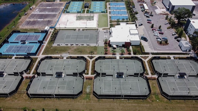 6444 Bar S Bar Trl, Zephyrhills, FL 33541 - drone / aerial view of a large body of water