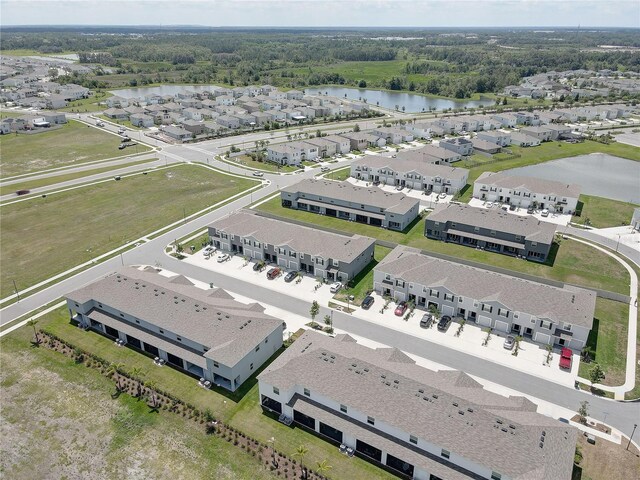 33062 Frosted Clover Way, Wesley Chapel, FL 33545 - aerial perspective of suburban area with a nearby body of water