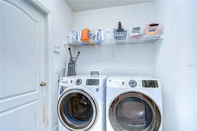 445 Arch Ridge Loop, Seffner, FL 33584 - washroom featuring separate washer and dryer