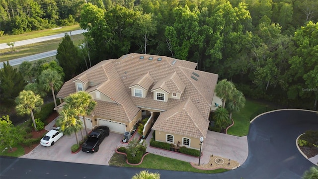 7246 Gaberia Rd, New Port Richey, FL 34655 - aerial view of property and surrounding area with a forest