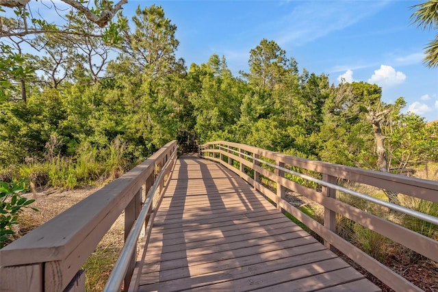 7246 Gaberia Rd, New Port Richey, FL 34655 - view of home's community featuring a forest view