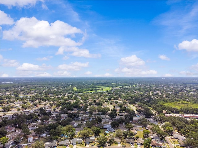 aerial perspective of suburban area