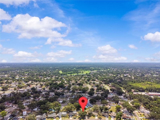aerial perspective of suburban area