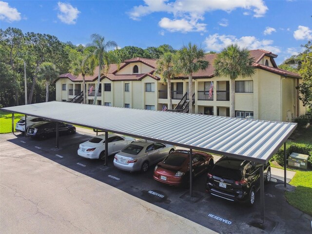 1801 E Lake Rd Unit 3A, Palm Harbor, FL 34685 - view of covered parking lot