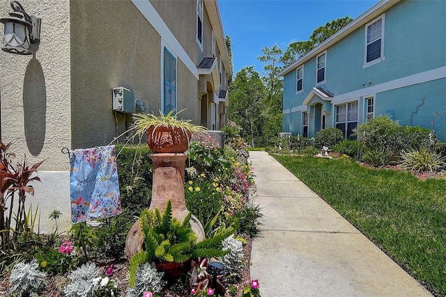 view of property's community