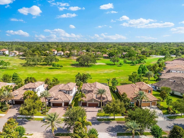 1416 Via Verdi Dr, Palm Harbor, FL 34683 - aerial view of residential area with a golf course