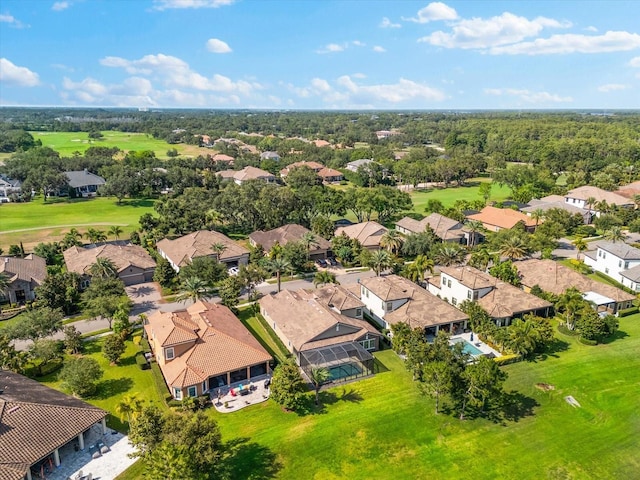 1416 Via Verdi Dr, Palm Harbor, FL 34683 - aerial view of residential area with a local golf course