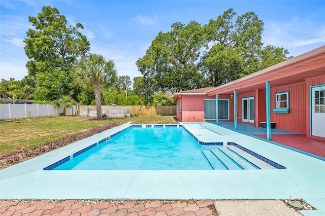 603 Royal Crest Dr, Brandon, FL 33511 - view of swimming pool with a patio area