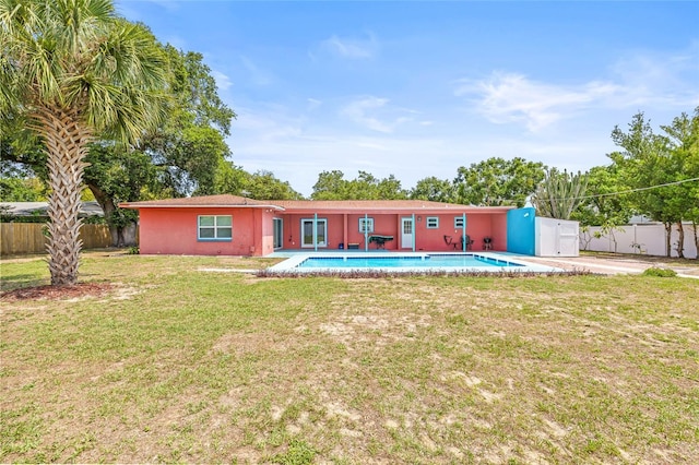 603 Royal Crest Dr, Brandon, FL 33511 - rear view of house with stucco siding